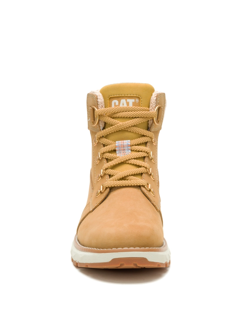 BOTIN CUERO MUJER FANDOM BEIGE CAT - 5