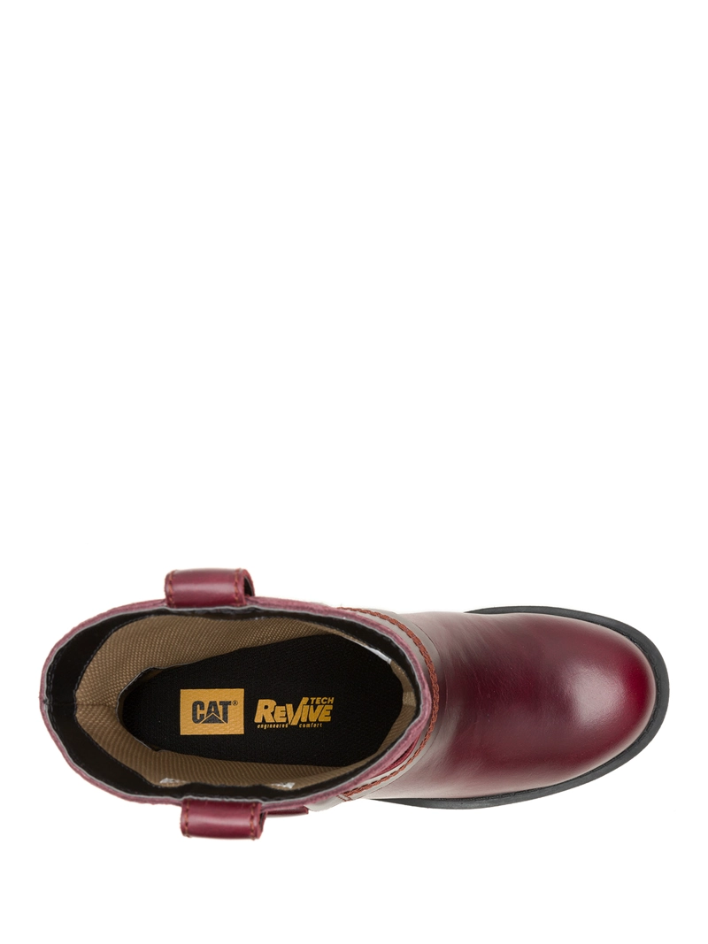 BOTA CUERO MUJER REWRITE HARNESS BURDEO CAT - 7
