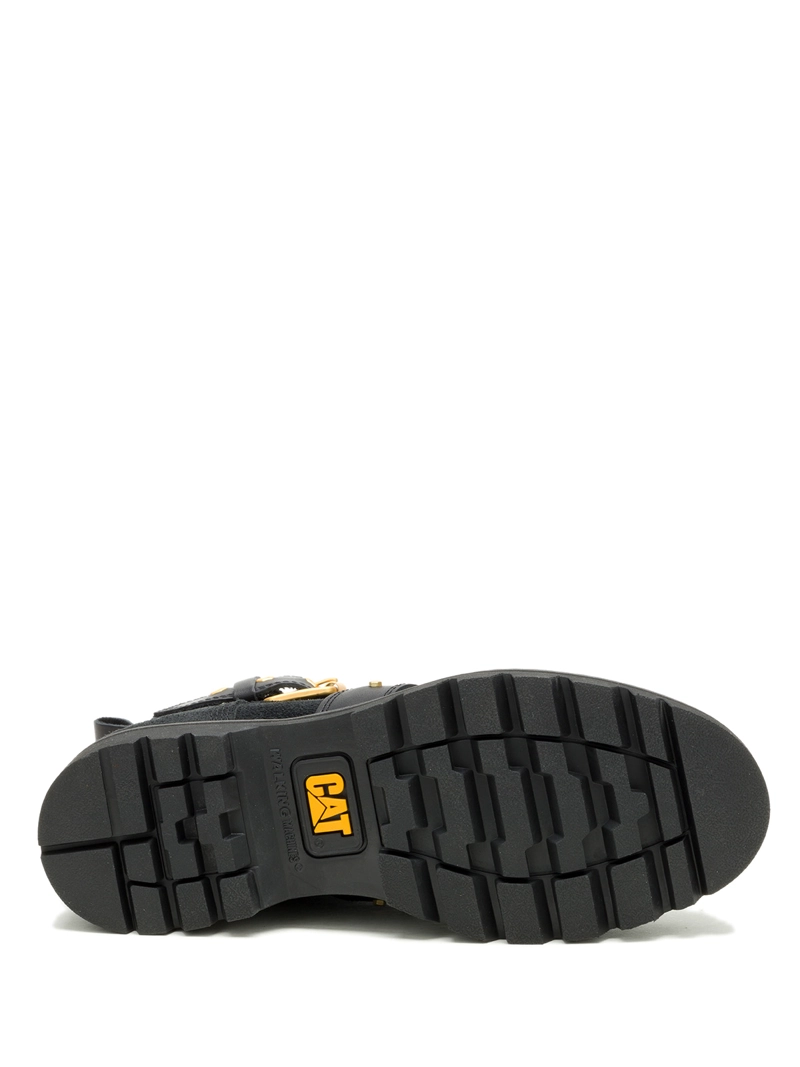 BOTIN CUERO MUJER GRADER WS EMBELLISH CHELSEA NEGRO CAT - 8