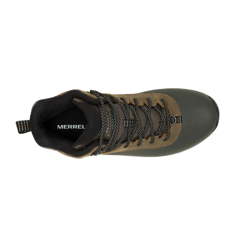 BOTIN HOMBRE THERMO KIRUNA 2 MID WATERPROOF NEGRO MERRELL - 5
