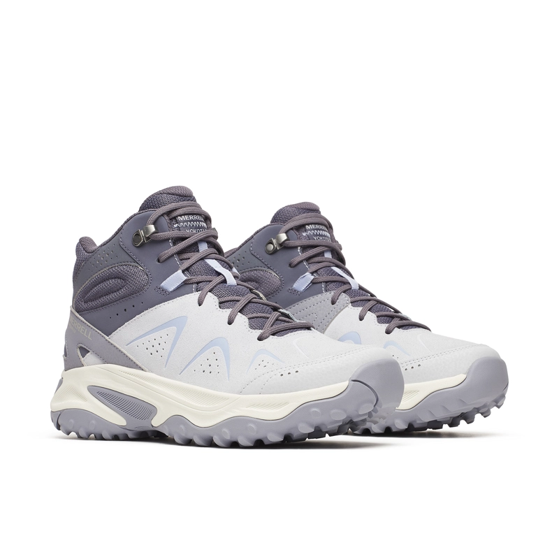 BOTIN MUJER YOKOTA 3 MID WATERPROOF GRIS MERRELL - 4