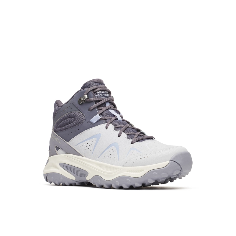 BOTIN MUJER YOKOTA 3 MID WATERPROOF GRIS MERRELL - 5