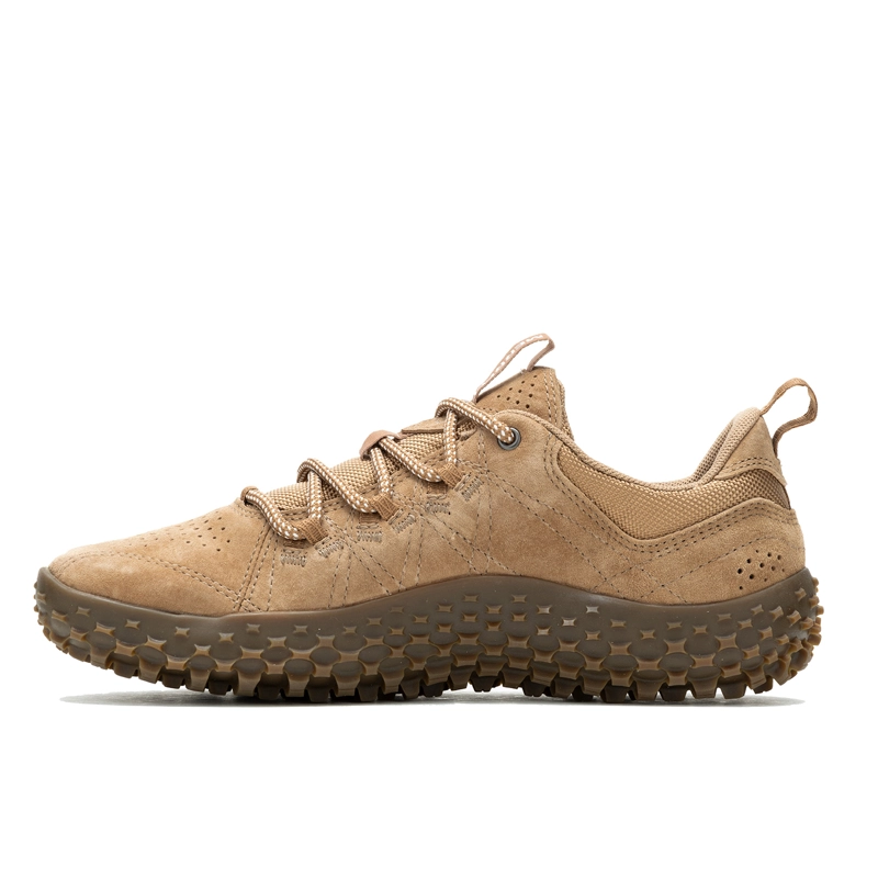 ZAPATILLA CUERO MUJER WRAPT CAFE  CLARO MERRELL - 2