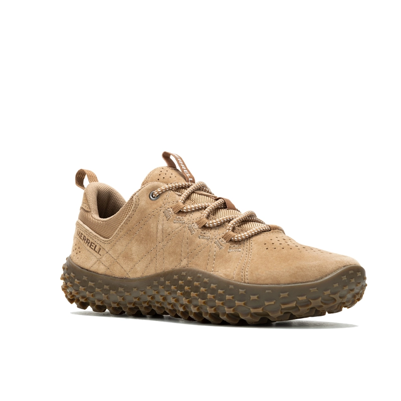 ZAPATILLA CUERO MUJER WRAPT CAFE  CLARO MERRELL - 4
