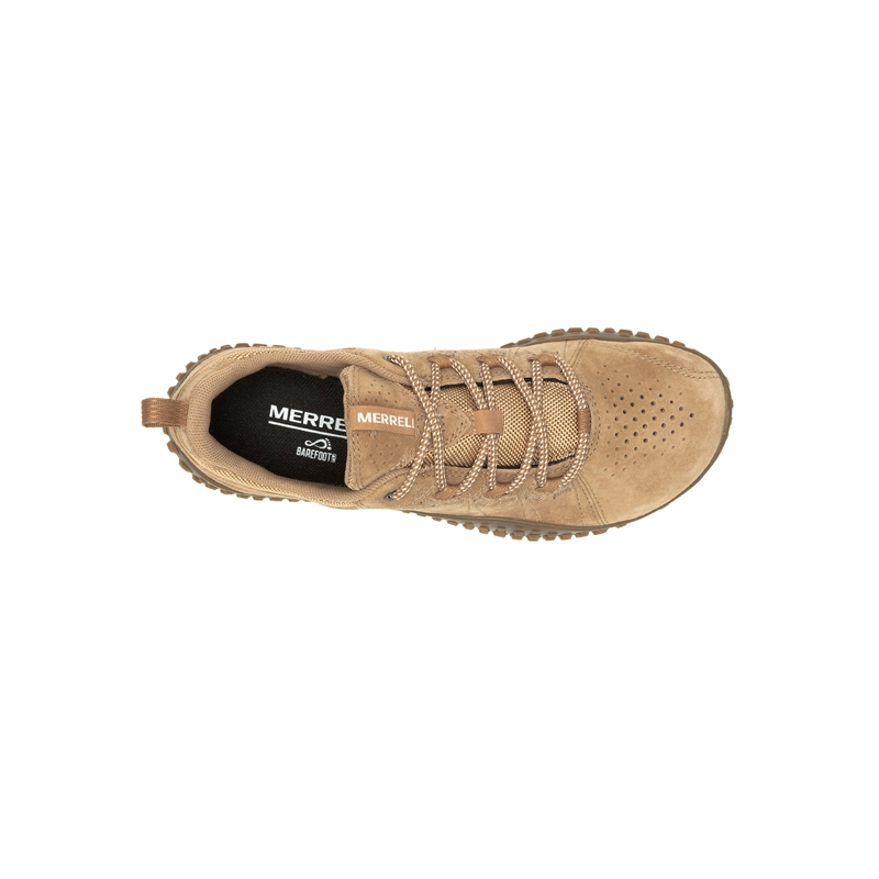 ZAPATILLA CUERO MUJER WRAPT CAFE  CLARO MERRELL - 5