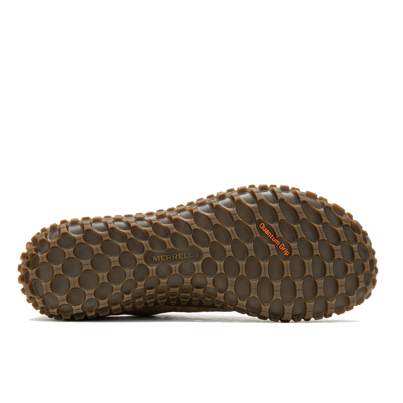 ZAPATILLA CUERO MUJER WRAPT CAFE  CLARO MERRELL - 7