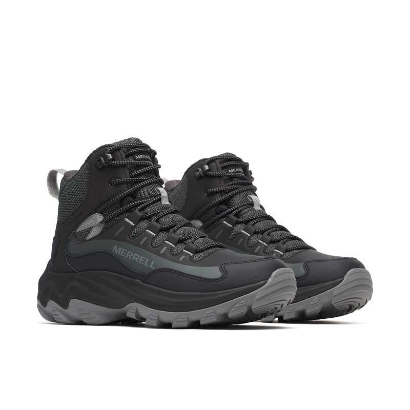 BOTIN CUERO MUJER THERMO CHILL 2 MID WATERPROOF NEGRO MERRELL - 4