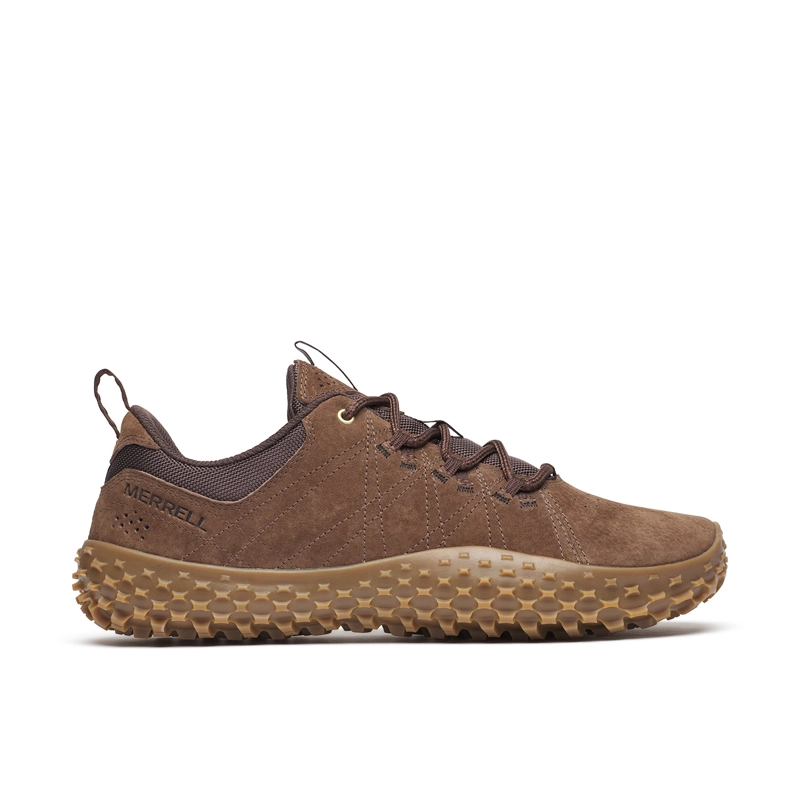 ZAPATILLA CUERO HOMBRE WRAPT CAFE  MERRELL - 1
