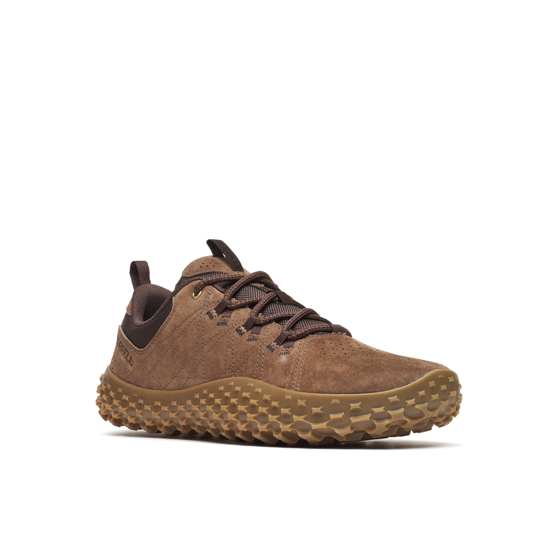 ZAPATILLA CUERO HOMBRE WRAPT CAFE  MERRELL - 5