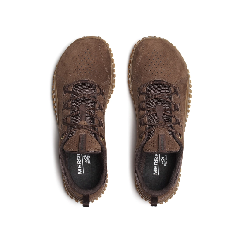 ZAPATILLA CUERO HOMBRE WRAPT CAFE  MERRELL - 6