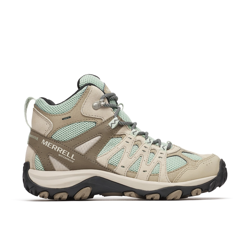 BOTIN MUJER ACCENTOR 3 MID WATERPROOF CAFE  CLARO MERRELL - 7