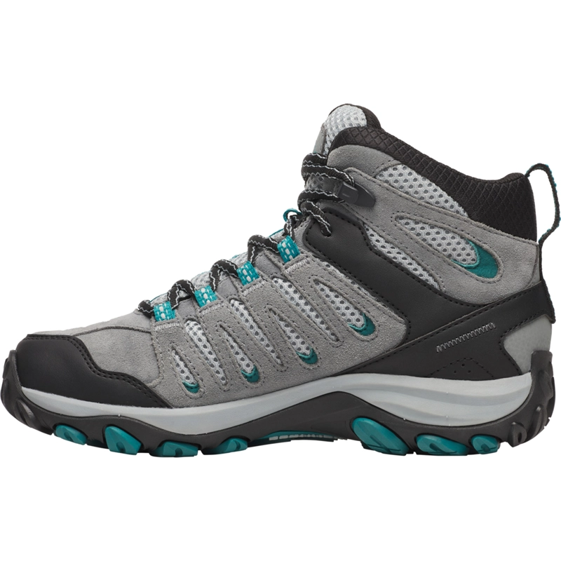 BOTIN MUJER CROSSLANDER 3 MID WATERPROOF GRIS MERRELL - 2