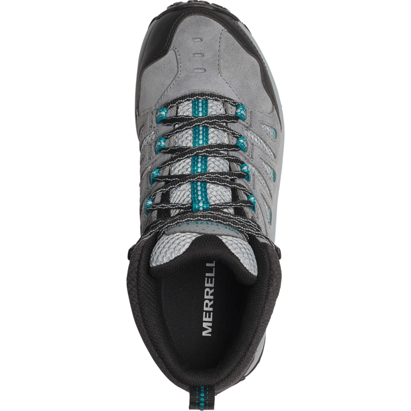BOTIN MUJER CROSSLANDER 3 MID WATERPROOF GRIS MERRELL - 5