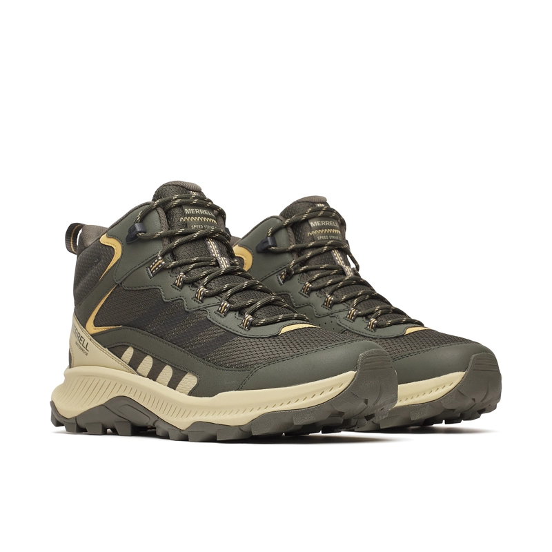BOTIN HOMBRE SPEED STRIKE 2 MID WPROOF VERDE MERRELL - 4