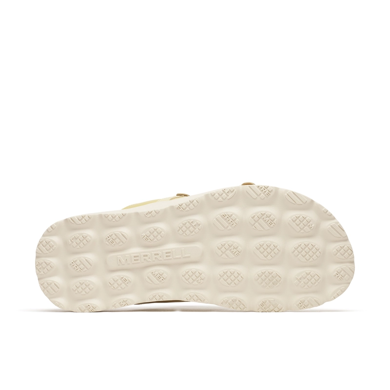 SANDALIA CUERO MUJER FLEUR LEATHER SLIDE BEIGE MERRELL - 8