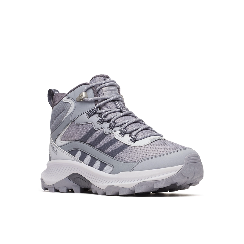 BOTIN MUJER SPEED STRIKE 2 MID WATERPROOF GRIS MERRELL - 5