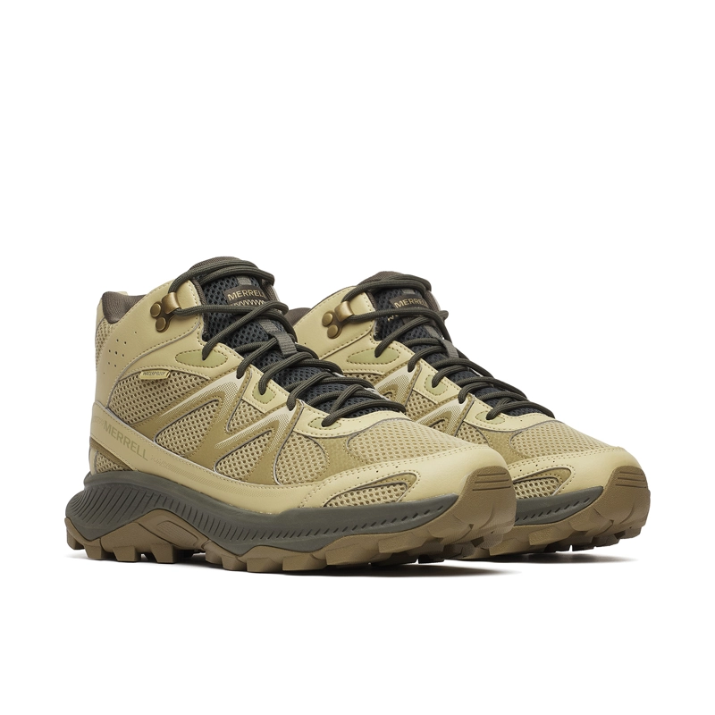 BOTIN HOMBRE TEMPO EXP MID WATERPROOF BEIGE MERRELL - 4