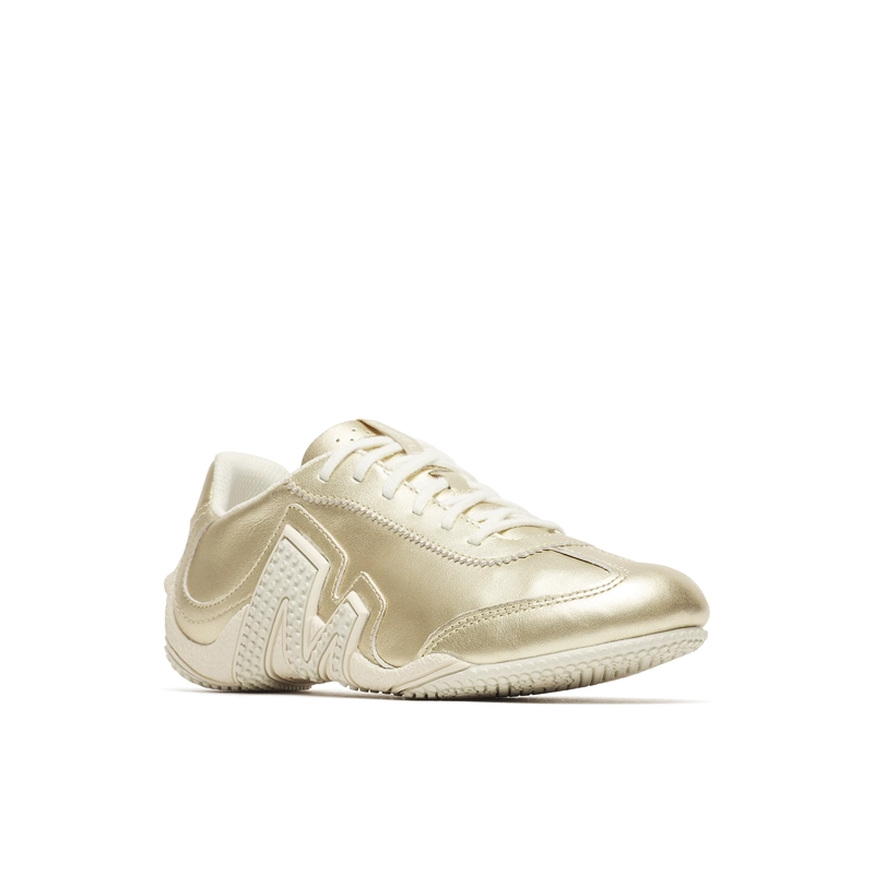 ZAPATILLA CUERO MUJER RELAY FLY VENT METALLIC SE DORADO MERRELL - 5