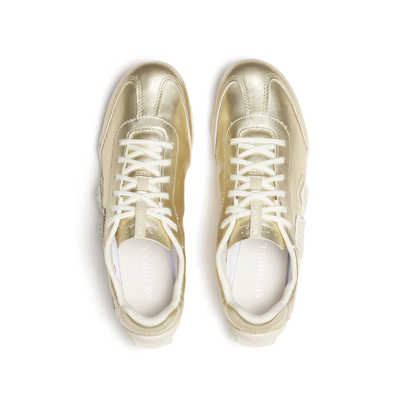 ZAPATILLA CUERO MUJER RELAY FLY VENT METALLIC SE DORADO MERRELL - 6