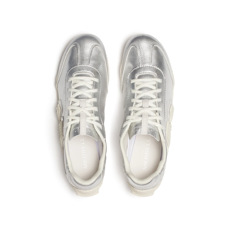 ZAPATILLA CUERO MUJER RELAY FLY VENT METALLIC SE PLATEADO MERRELL - 6