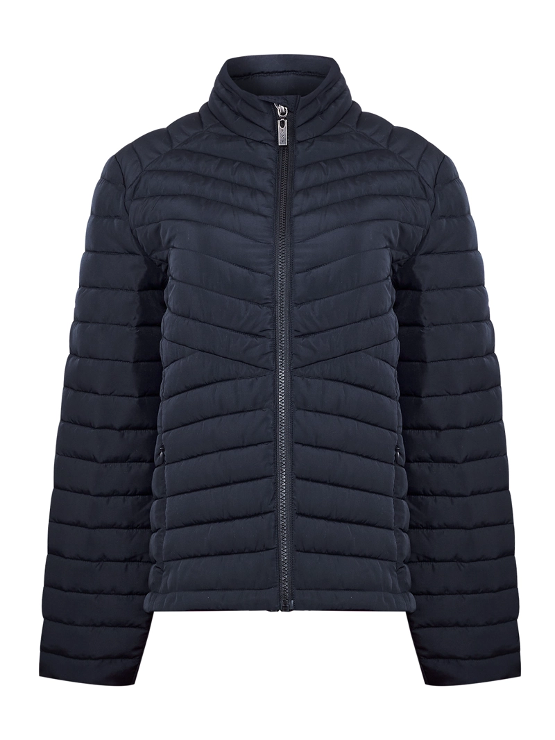 PARKA THERMORE MUJER BILOBA AZUL ROCKFORD - 1