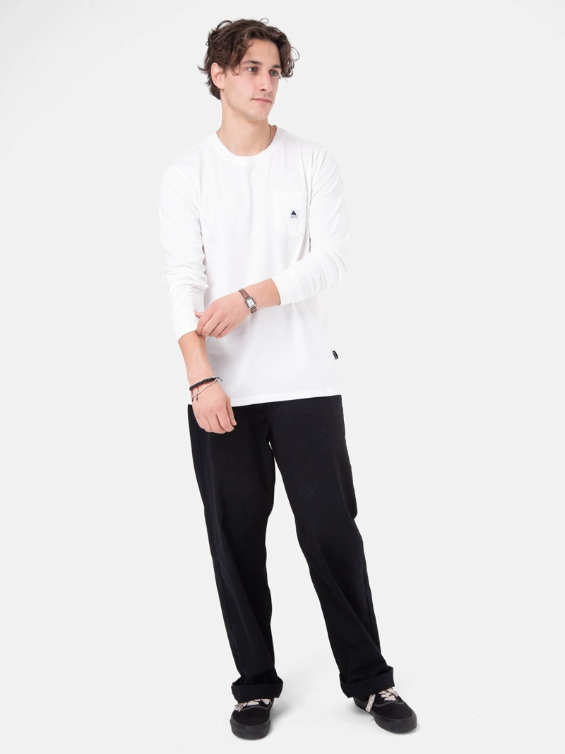 POLERA M/L HOMBRE COLFAX BLANCO  BURTON - 5