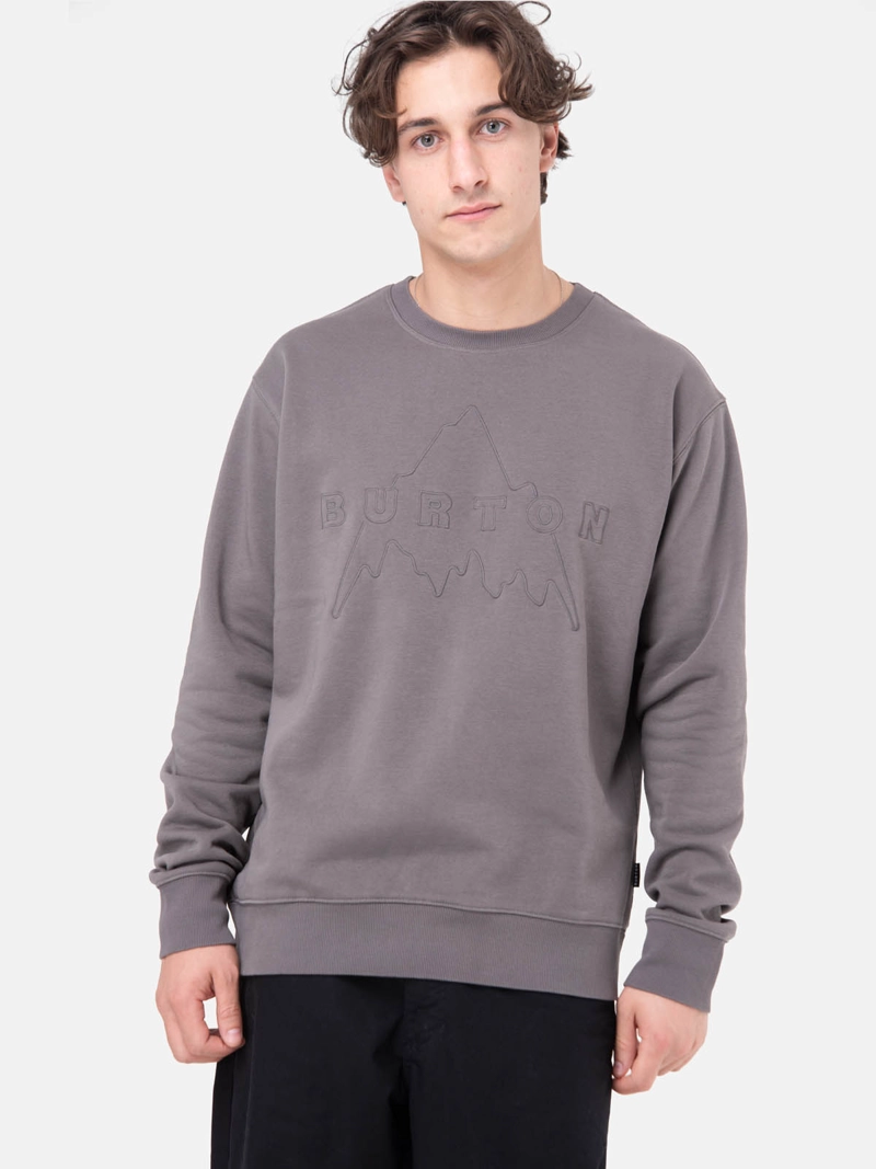 POLERON HOMBRE MOUNTAIN CREW GRIS  BURTON - 1