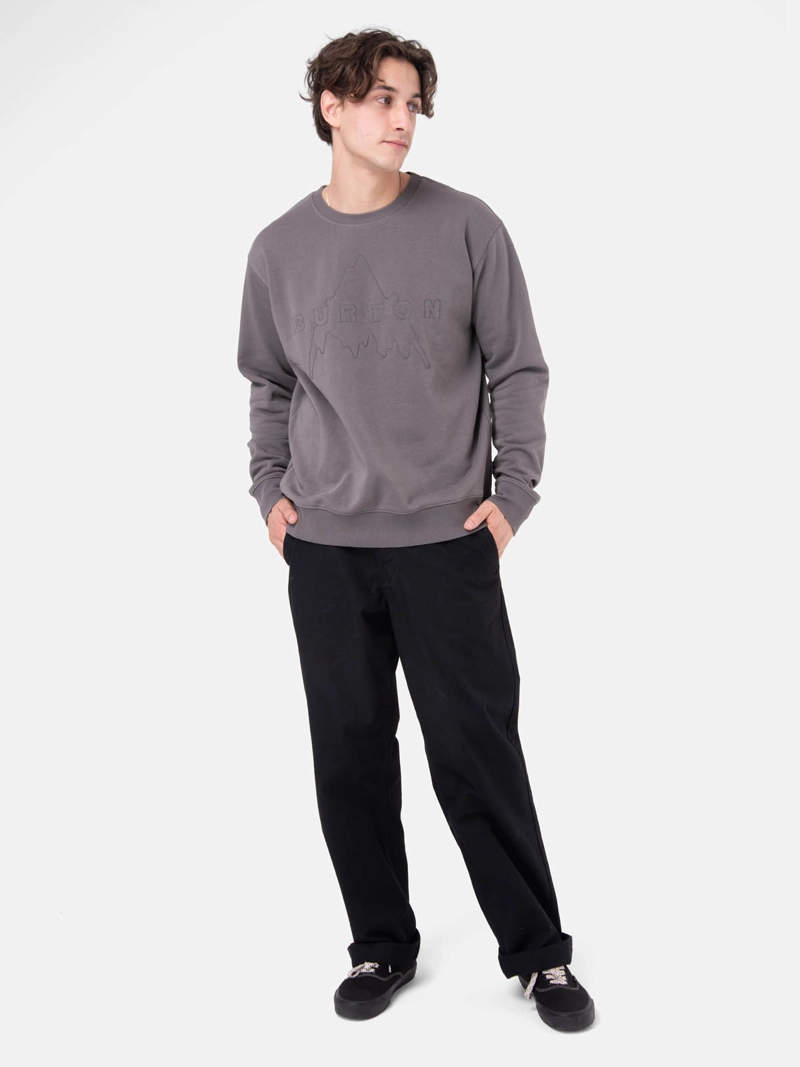 POLERON HOMBRE MOUNTAIN CREW GRIS  BURTON - 5