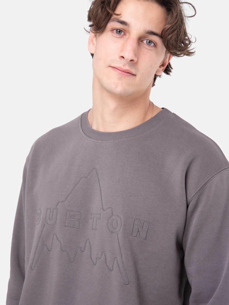 POLERON HOMBRE MOUNTAIN CREW GRIS  BURTON - 6