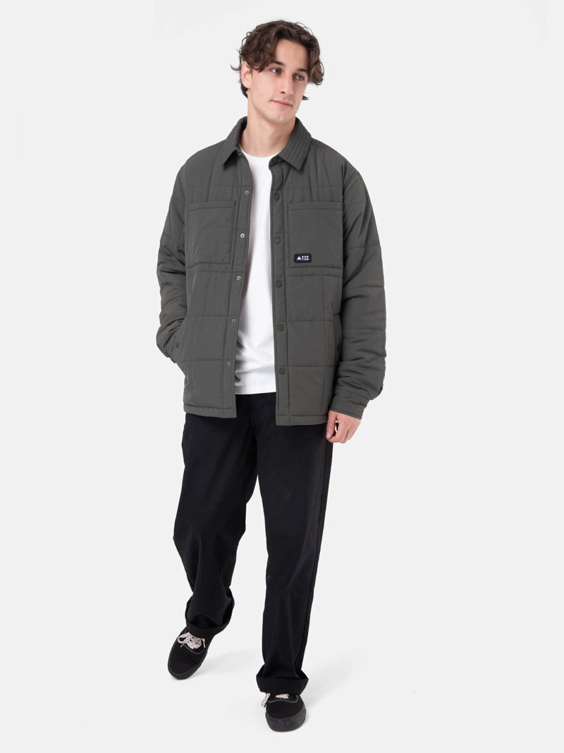 CHAQUETA HOMBRE QUILTED VERDE  BURTON - 5