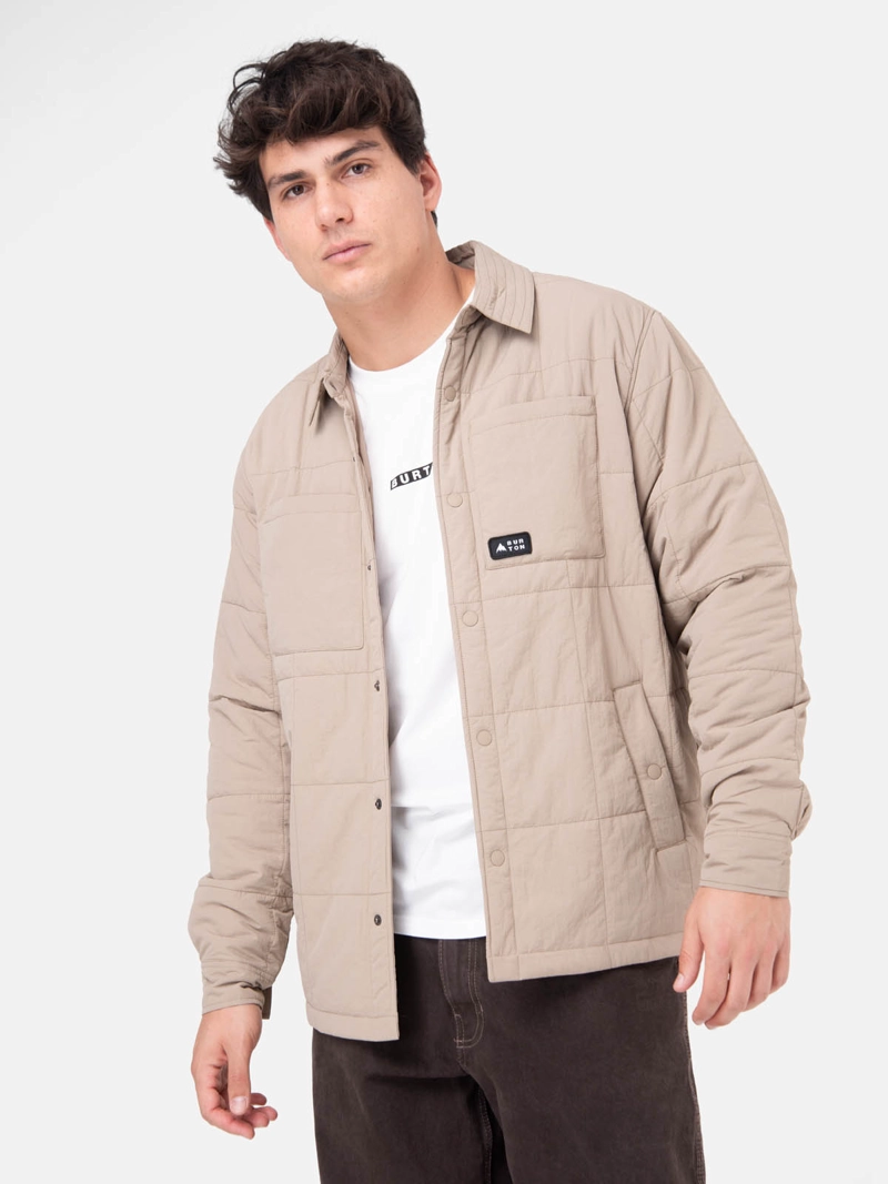 CHAQUETA HOMBRE QUILTED BEIGE  BURTON - 1
