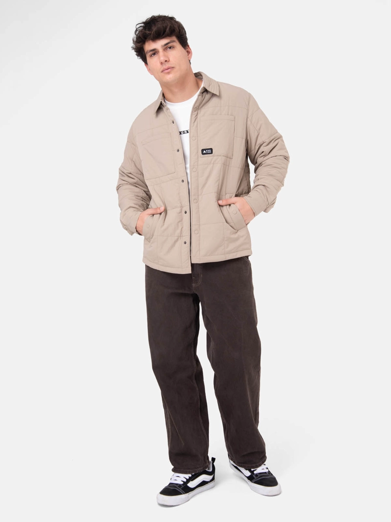 CHAQUETA HOMBRE QUILTED BEIGE  BURTON - 7
