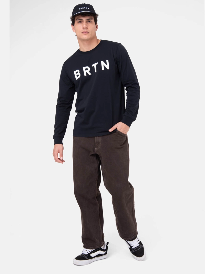 POLERA M/L HOMBRE BRTN GRIS OSCURO   BURTON - 5