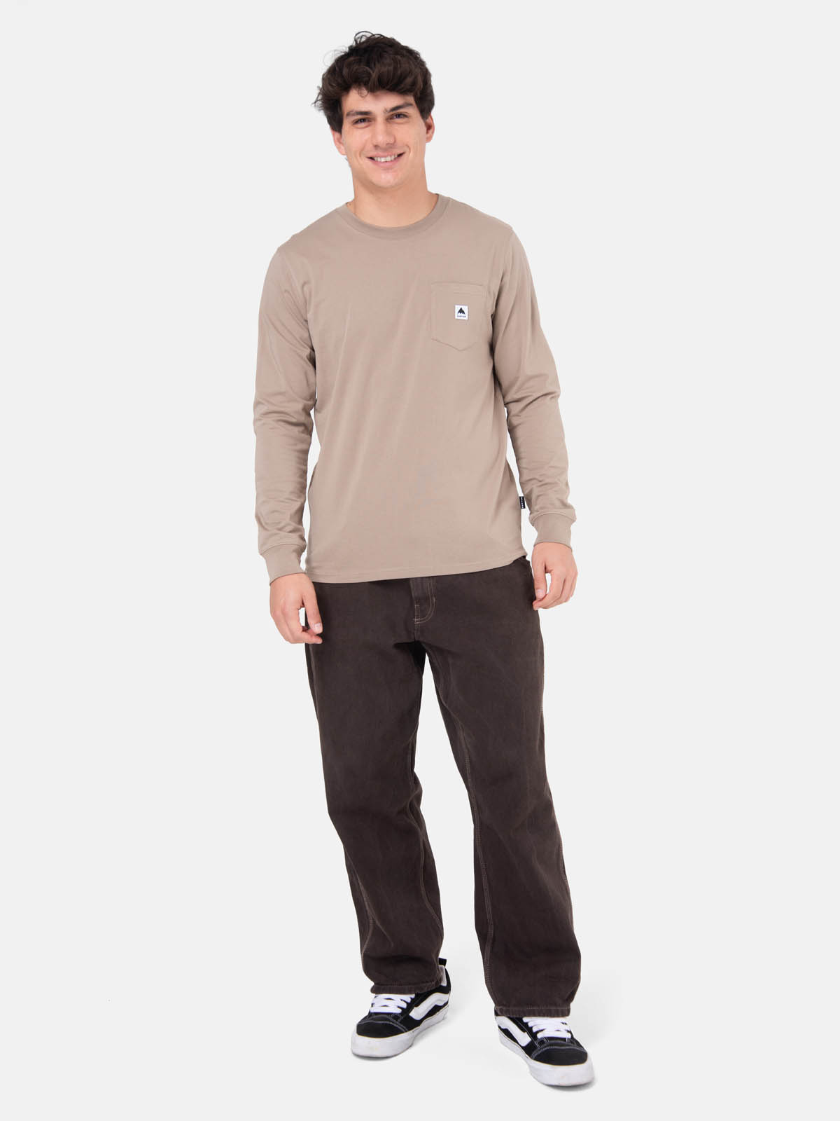 POLERA M/L HOMBRE COLFAX BEIGE  BURTON - 6