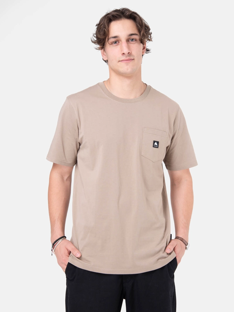 POLERA M/C HOMBRE COLFAX BEIGE  BURTON - 1