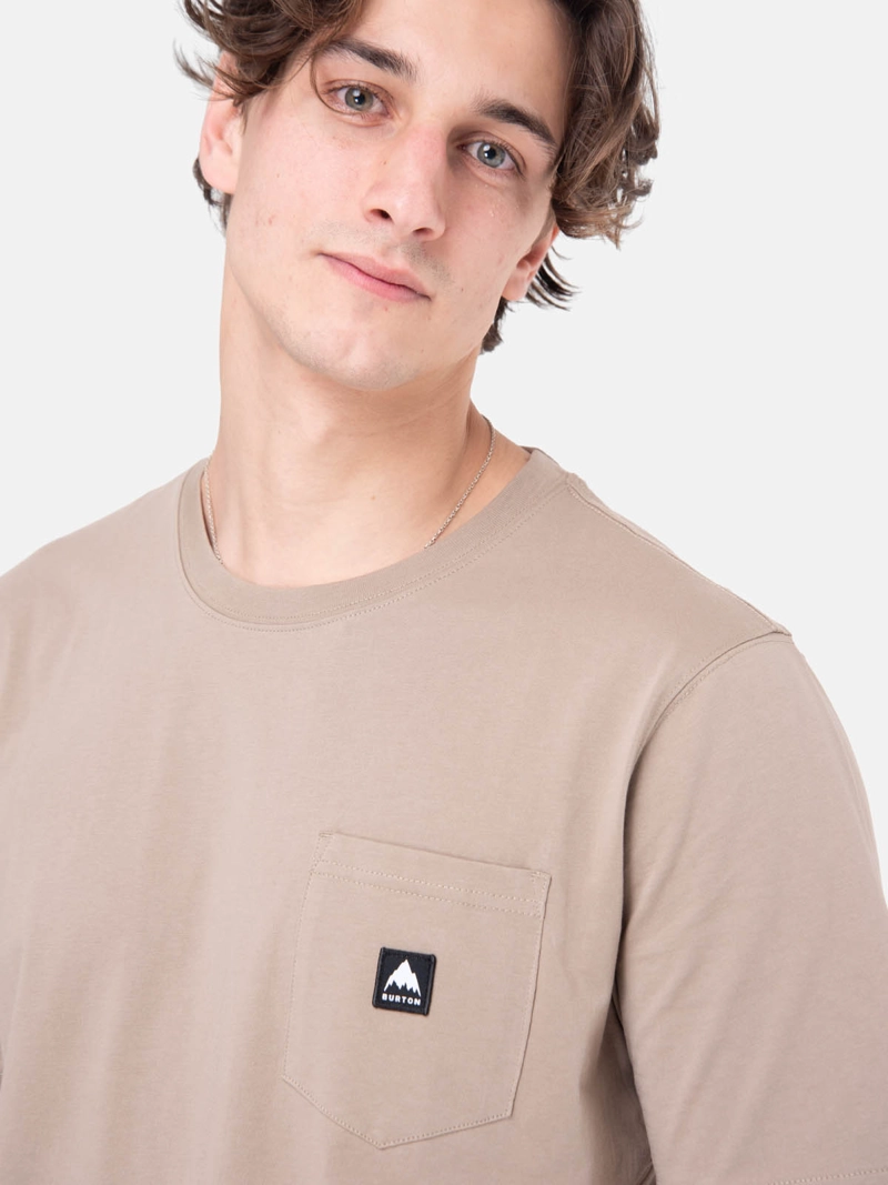 POLERA M/C HOMBRE COLFAX BEIGE  BURTON - 4