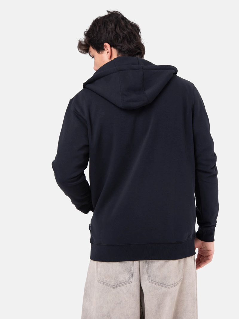 POLERON HOMBRE EMBLEM FULL ZIP GRIS OSCURO  BURTON - 4