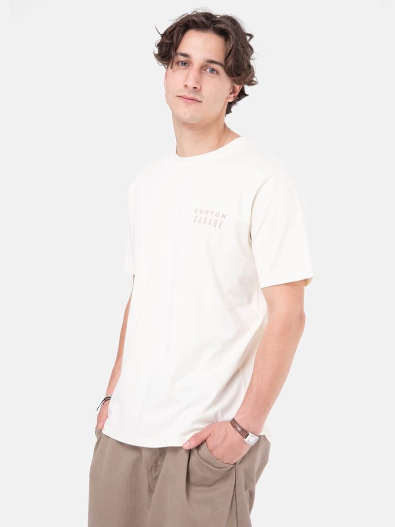 POLERA M/C HOMBRE TRACE BLANCO  BURTON - 1