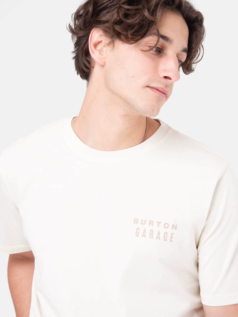 POLERA M/C HOMBRE TRACE BLANCO  BURTON - 4