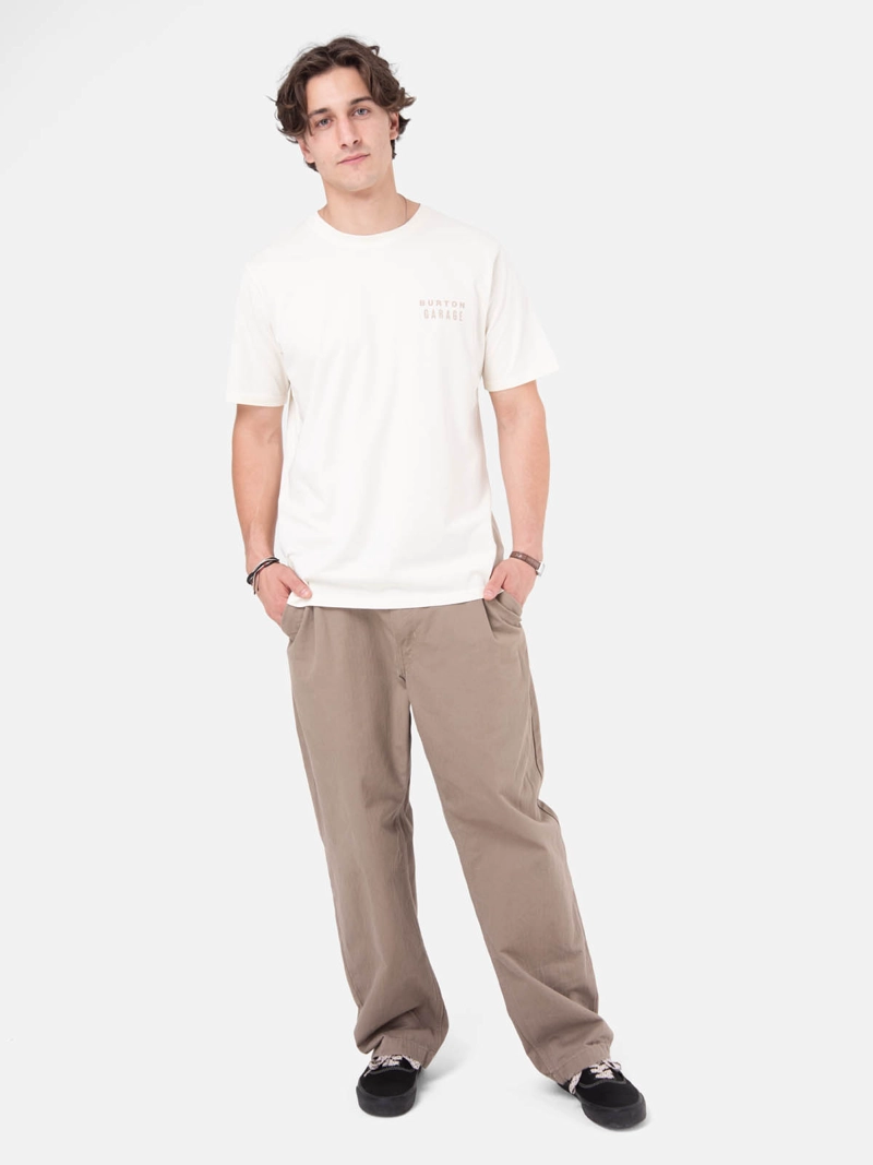 POLERA M/C HOMBRE TRACE BLANCO  BURTON - 5
