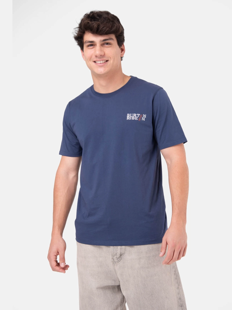 POLERA M/C HOMBRE DISRUPT AZUL  BURTON - 1