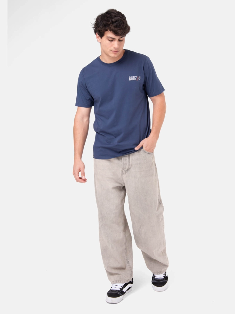 POLERA M/C HOMBRE DISRUPT AZUL  BURTON - 5