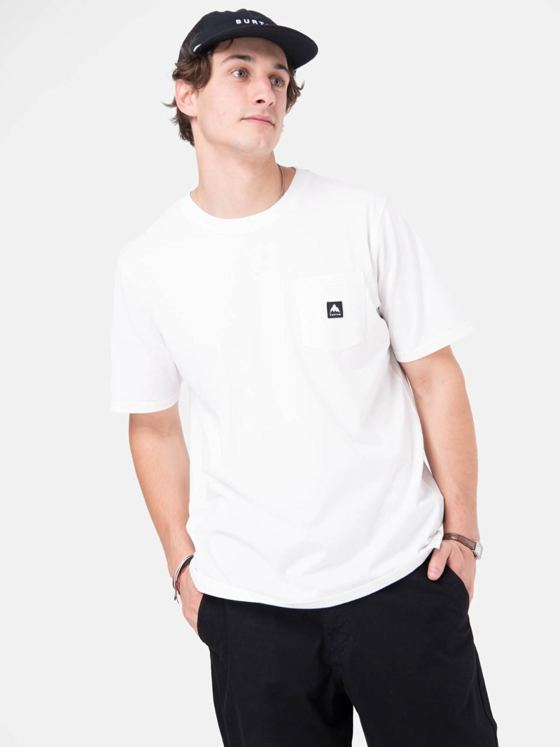 POLERA M/C HOMBRE COLFAX BLANCO  BURTON - 1