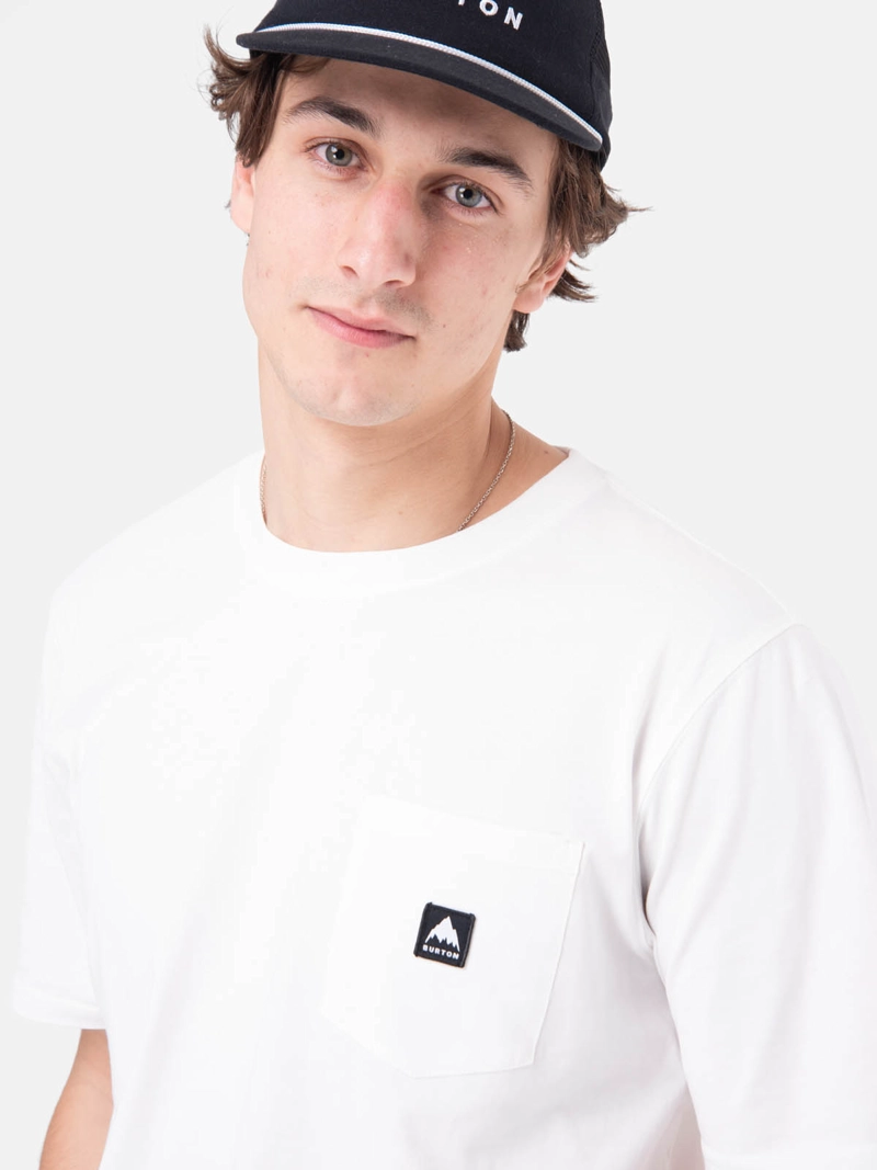 POLERA M/C HOMBRE COLFAX BLANCO  BURTON - 4