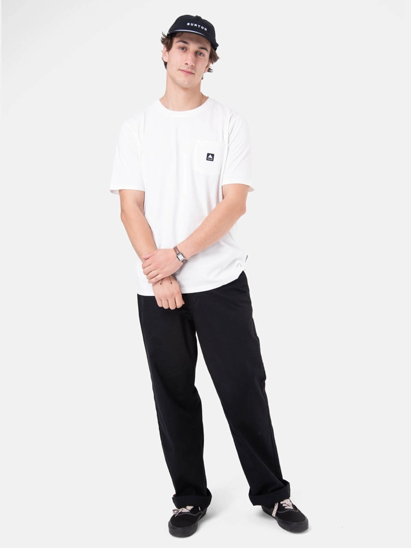POLERA M/C HOMBRE COLFAX BLANCO  BURTON - 5