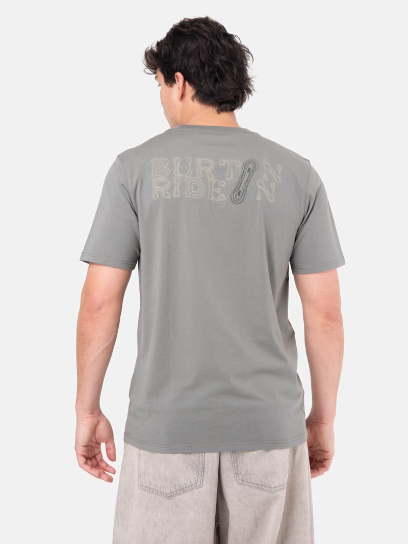 POLERA M/C HOMBRE DISRUPT VERDE  BURTON - 2