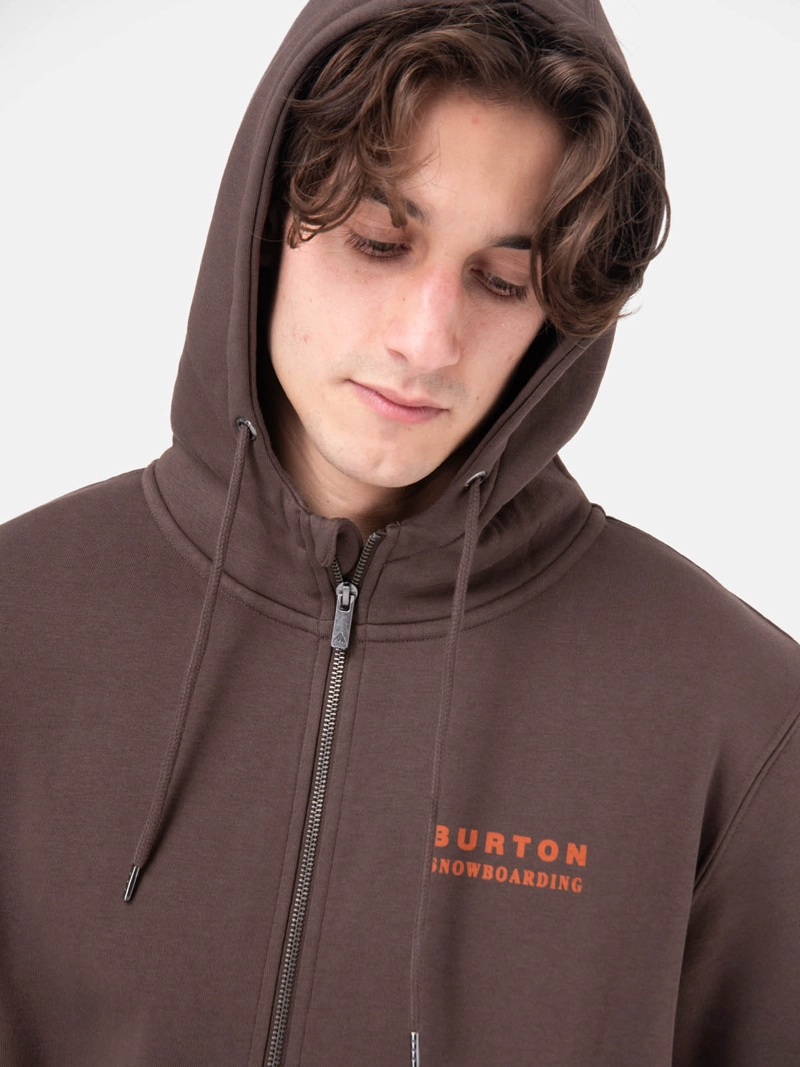 POLERON HOMBRE LANDMARK FULL ZIP CAFE   BURTON - 4