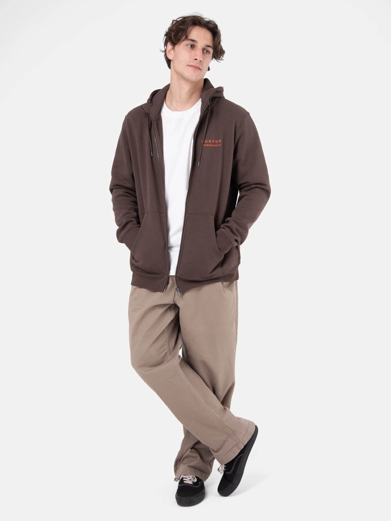 POLERON HOMBRE LANDMARK FULL ZIP CAFE   BURTON - 5