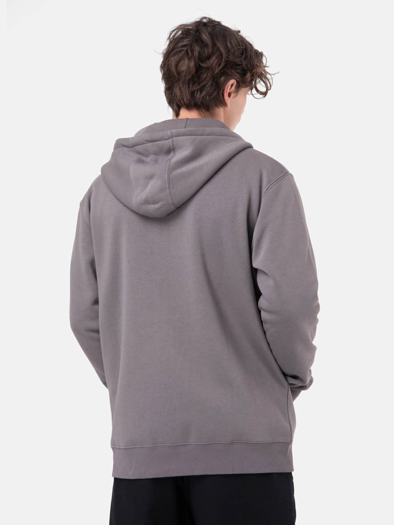 POLERON HOMBRE EMBLEM FULL ZIP GRIS  BURTON - 4
