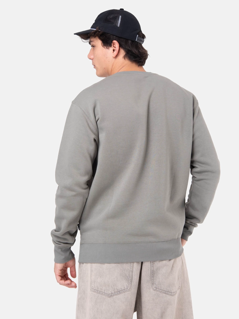 POLERON HOMBRE BASIC CREW VERDE  BURTON - 4